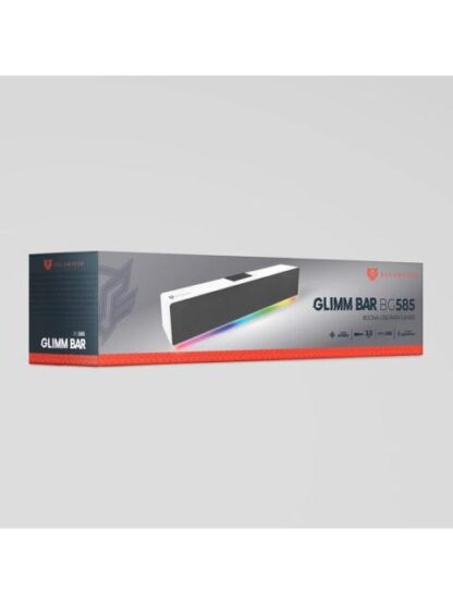BALAM RUSH BARRA DE SONIDO GAMER GLIMM BAR BG585 BLUETOOTH ALAMBRICO-INALAMBRICO 10W RMS BLANCO - Image 3