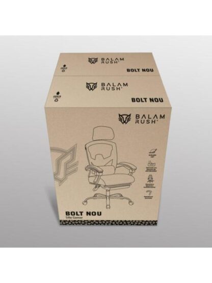 BALAM RUSH SILLA GAMER BOLT NOU G HASTA 130KG GRIS - Image 8