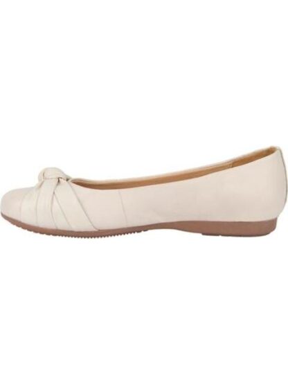 BALLERINA DE PIEL CON MOÑO BEIGE/HUESO FLEXI - Image 5