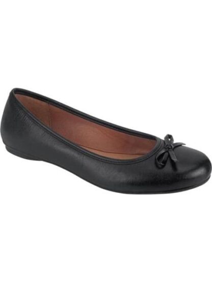 BALLERINA DE PIEL CON MOÑO NEGRO FLEXI - Image 2