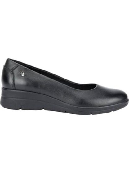 BALLERINA DE PIEL NEGRO FLEXI