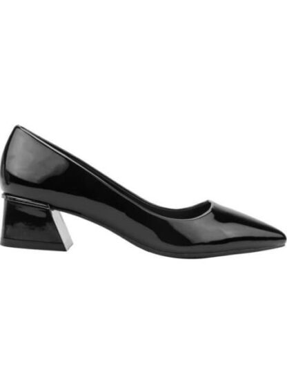 BALLERINA TACON ANCHO NEGRO VI LINE FASHION