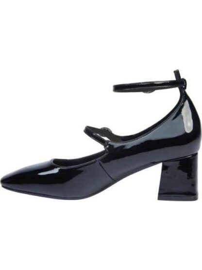 BALLERINA TACON MEDIO CON HEBILLAS NEGRO VI LINE FASHION - Image 5