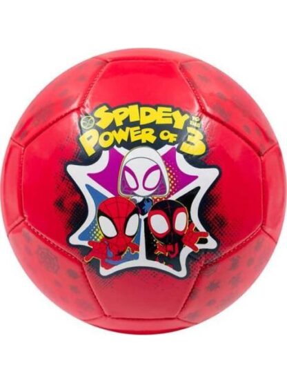 BALON DE FUTBOL NO.3 MARVEL SPIDEY ROJO VOIT
