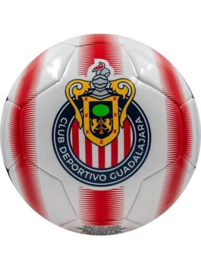 BALON DE FUTBOL NO.5 CLUB DEPORTIVO GUADALAJARA BLANCO VOIT