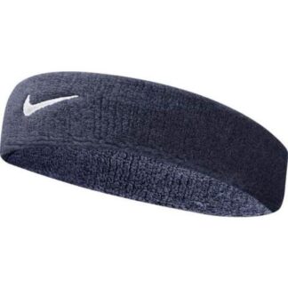 BANDA PARA CABEZA SWOOSH HEADBAND AZUL MARINO NIKE
