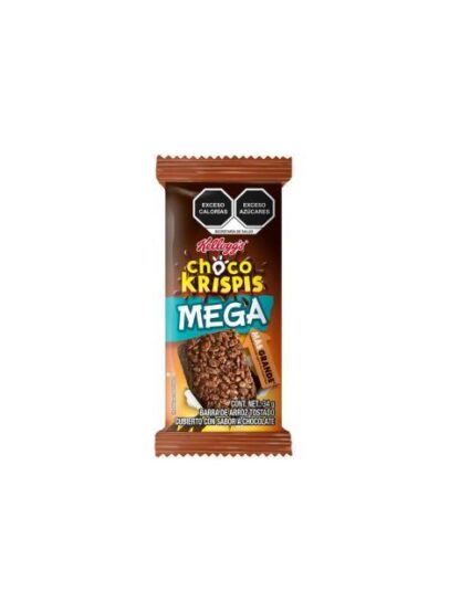 BARRA KELLOGS MEGA CHOCO KRISPIS 34 GRS