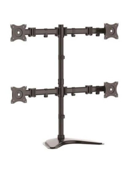STARTECH  BASE DE SOPORTE AJUSTABLE VESA PARA 4 MONITORES 13 - 27 8KG NEGRO - Image 2