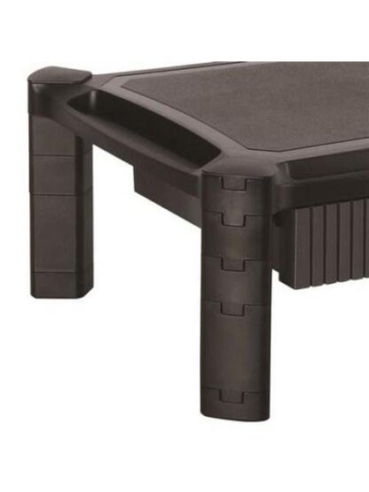 STARTECH  BASE DE SOPORTE PARA MONITOR 13 - 27 CON CAJON Y ALTURA AJUSTABLE HASTA 10KG NEGRO - Image 3