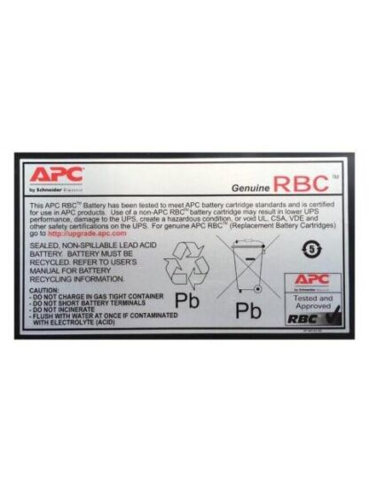 BATERIA DE REEMPLAZO APC #133 - 432 VAH
