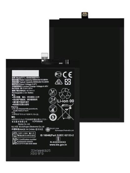 BATERIA PARA NOVA Y61 EVE-LX3 EVE-LX9 HB496590EFW-F 4900MAH