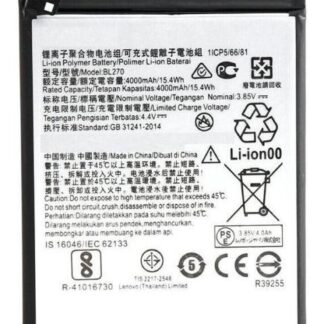 BATERIA PILA PARA G6 PLAY XT1922 E5 XT1944 BL270 4000MAH