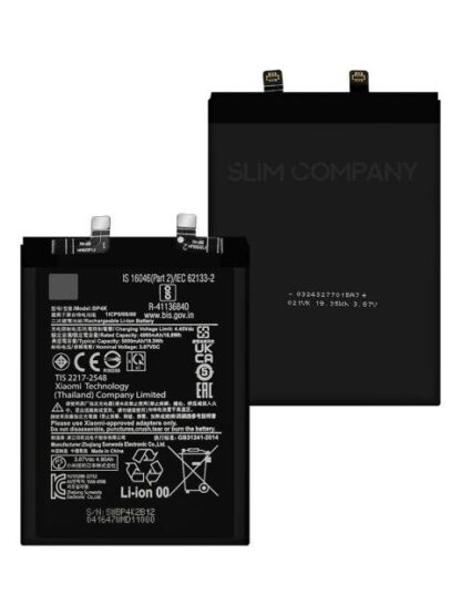 BATERIA PILA PARA NOTE 12 PRO POCO X5 PRO 5G BP4K 4900MAH