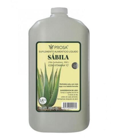 BEBIDA DE SABILA 4 LT. C VIT. C PROSA