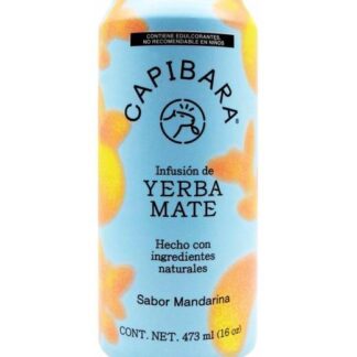 BEBIDA DE YERBA MATE SAB MANDARINA 473 ML CAPIBARA