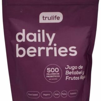 BEBIDA EN POLVO BETABEL FRUTOS ROJOS PROBIOTICOS 300 G TRULIFE