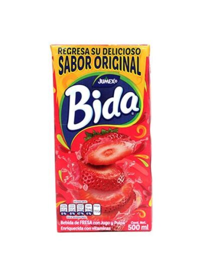 BEBIDA REFRESCANTE JUMEX BIDA DE FRESA 500 ML