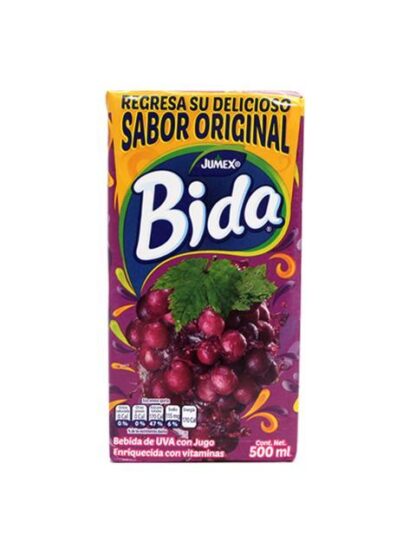 BEBIDA REFRESCANTE JUMEX BIDA DE UVA 500 ML
