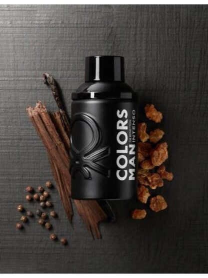 BENETTON COLORS BLACK INTENSO PERFUME PARA HOMBRE - Image 4