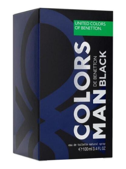 BENETTON COLORS MAN BLACK EDT 100ML PERFUME PARA HOMBRE - Image 3