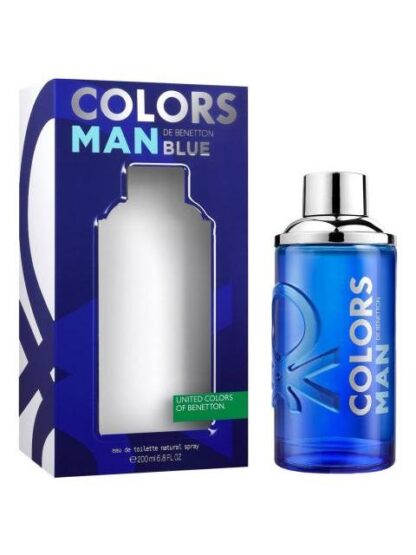 BENETTON COLORS MAN BLUE EDT 200ML PERFUME PARA HOMBRE - Image 5