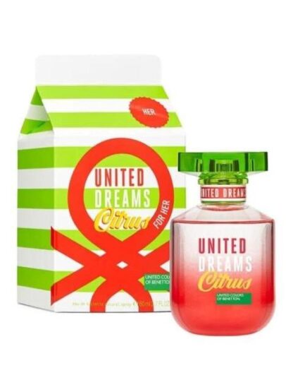 BENETTON DREAMS CITRUS FOR HER 80ML EDT