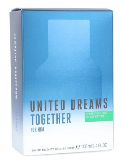 BENETTON DREAMS TOGETHER 100ML EDT CABALLERO - Image 4