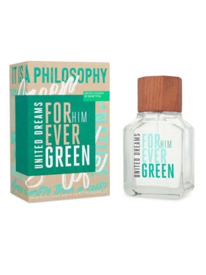 BENETTON UNITED DREAMS FOREVER GREEN HIM PERFUME CABALLERO - Image 2