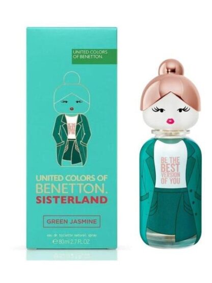 BENETTON SISTERLAND GREEN JASMINE EDT 80ML PERFUME MUJER - Image 8
