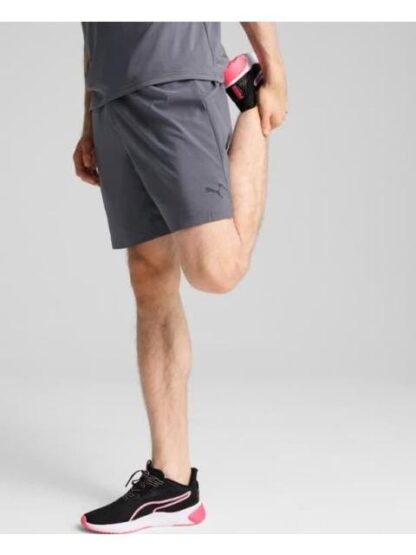 BERMUDA SHORT M TAD ESSENTIALS 7 WOVEN SHORT GRIS PUMA - Image 4