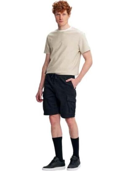 BERMUDA SHORT ROPA CASUAL AZUL MARINO NEXT CO