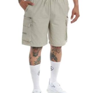 BERMUDA SHORT ROPA CASUAL BEIGE ARRIBA DE LA MONTANA