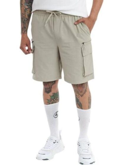 BERMUDA SHORT ROPA CASUAL BEIGE ARRIBA DE LA MONTANA - Image 4