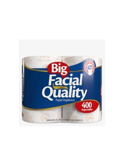 BIG FACIAL QUALITY HIGIENICO 800 HD 4 PZ