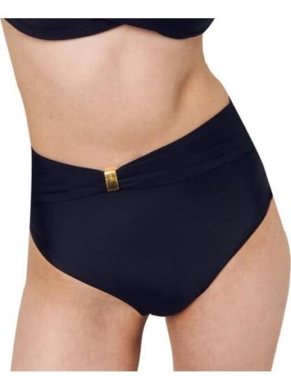 PANTI DE BIKINI DRAPEADO NEGRO HOLLY LAND - Image 3