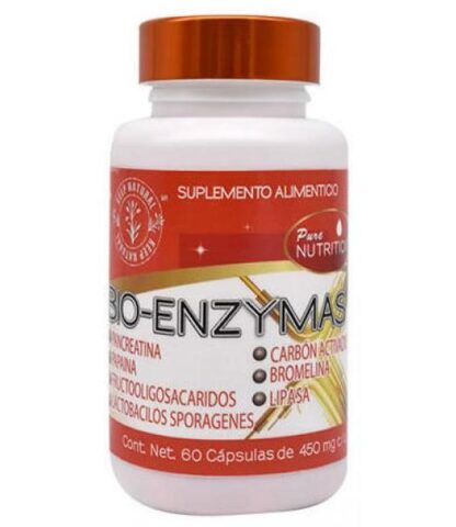 BIO ENZYMAS 60 CAP PURE NUTRITION