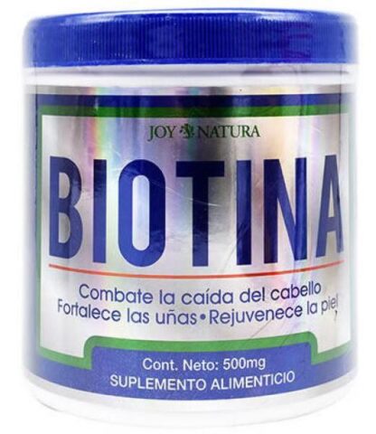 BIOTINA EN POLVO 500 G JOY NATURA