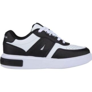 BIRCHY TENIS URBANO BASICO BLANCO/NEGRO NAUTICA