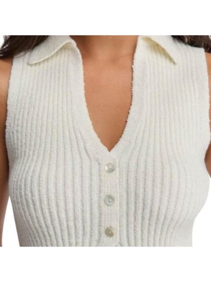 BLUSA ACANALADA MARFIL HOLLY LAND - Image 6