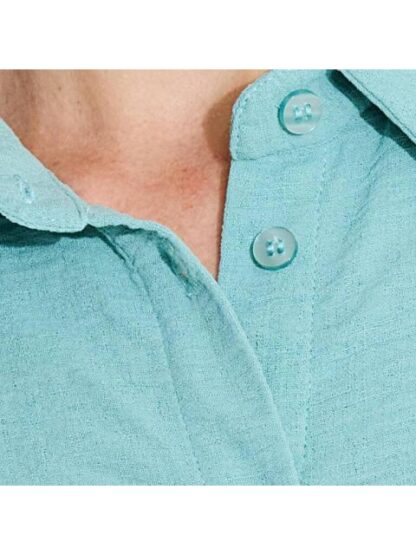 BLUSA ANUDADA AZUL TURQUESA HOLLY LAND - Image 5