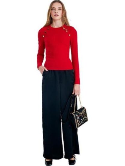 BLUSA BASICA ROJO HOLLY LAND