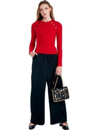 BLUSA BASICA ROJO HOLLY LAND - Image 2