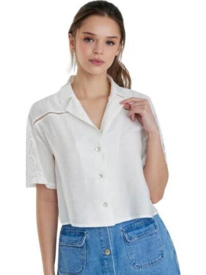 BLUSA BLUSA BASICA BLANCO HOLLY LAND - Image 3