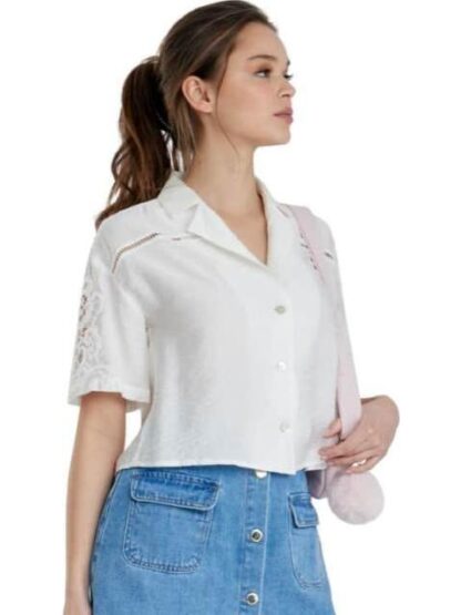 BLUSA BLUSA BASICA BLANCO HOLLY LAND - Image 4