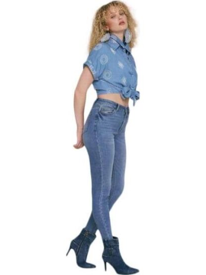 BLUSA BLUSA BORDADA AZUL HOLLY LAND - Image 5