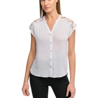 BLUSA BORDADA BLANCO HOLLY LAND