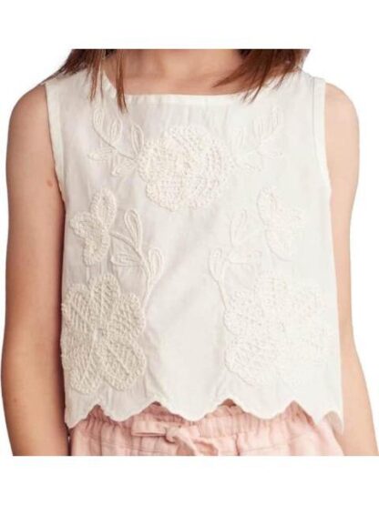 BLUSA BORDADA BLANCO HOLLY LAND KIDS - Image 5