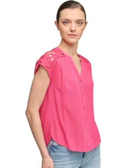 BLUSA BORDADA ROSA HOLLY LAND - Image 5