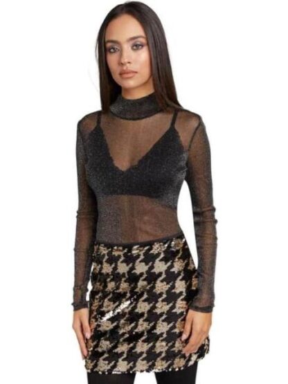 BLUSA BRILLOS NEGRO HOLLY LAND PREMIUM