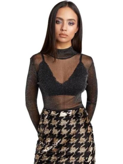 BLUSA BRILLOS NEGRO HOLLY LAND PREMIUM - Image 3